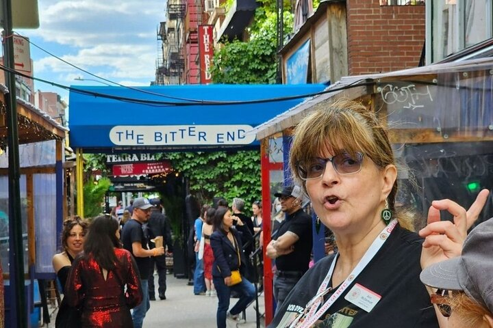 We'll visit Bleecker Street, the heart of Greenwich Village and The Bitter End, the place where literally 100's of music and comedy careers were launched